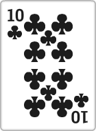10 of Clubs